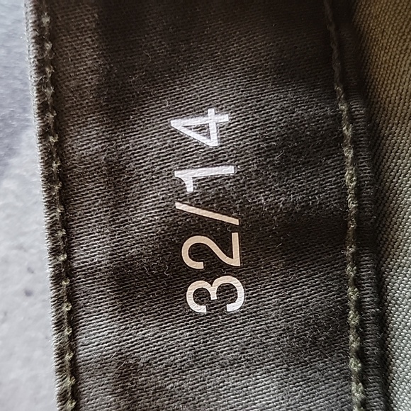 a.n.a JEGGINGS Dark Olive Green size 32/14 - Picture 9 of 10